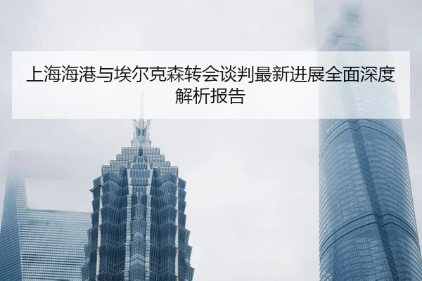 上海海港与埃尔克森转会谈判最新进展全面深度解析报告